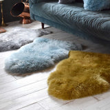 Fenland Single Australian Sheepskin Rug Cypress