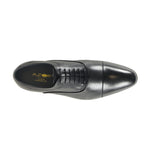Azor Men's Leather Oxford Shoe Black: LC KENNINGTON