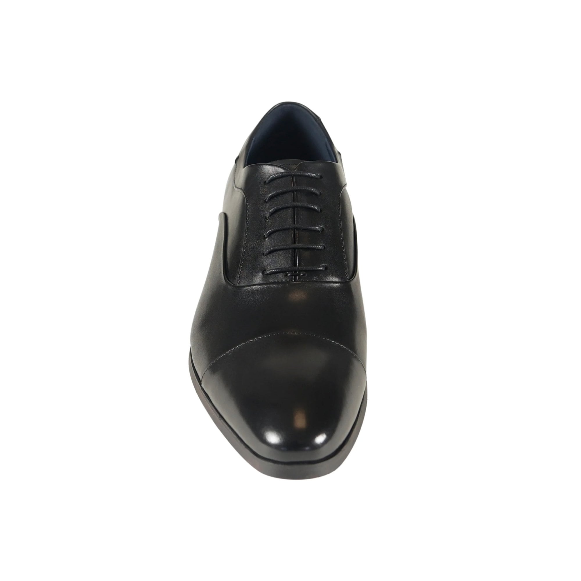 Azor Men's Leather Oxford Shoe Black: LC KENNINGTON