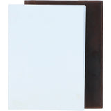 Refill Notebook For Leather or hardcover journal covers (Cover Not Included) White: A4-Refill