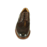 Azor Men's Wingtip Brogue Shoe Brown: LC RICHMOND