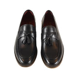 Azor Men's Tassel Loafer Shoe Black: LC PARMA