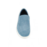 Azor Men's Suede Versatile Loafer Light Blue: LC SAVONA