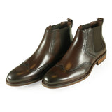 Azor Men's Brogue Boot Brown: LC CARLOS