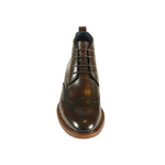 Azor Men's Leather Ankle Boot Brown: LC RIMINI