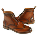 Azor Traditional Leather Boot Men's Chestnut: LC BELGRAVE