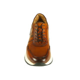Azor Men's Luxe Trainer Burgundy: LC PAOLO
