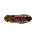 Azor Men's Perforated Low-top Trainer Burgundy: LC PHOENIX