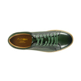 Azor Men's Perforated Low-top Trainer Green: LC PHOENIX