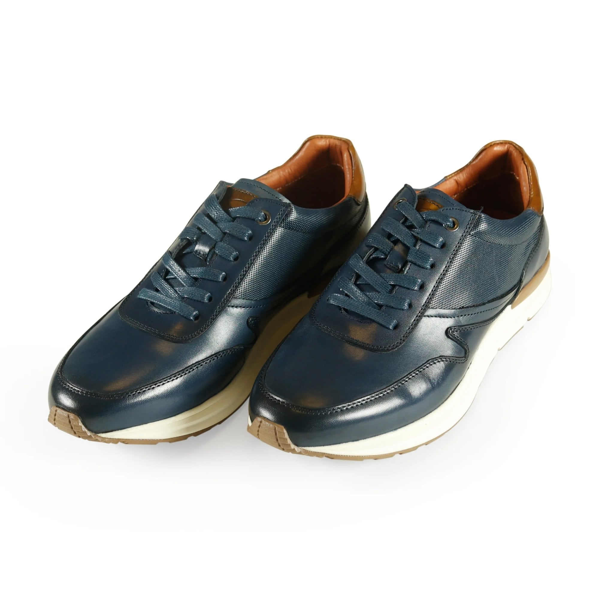 Azor Men's Modern Casual Trainer Navy: LC CAPRI