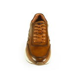 Azor Men's Modern Casual Trainer Tan: LC CAPRI
