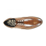 Front Men's Timeless Derby Shoe Brown: Morrison