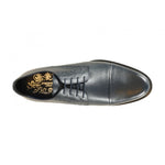 Front Classic Men's Derby Shoe Navy: Mario