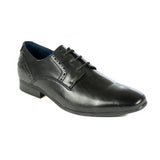 Front Men's Smart Plain Derby Shoe Black: LC Rambla II