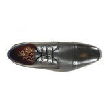Front Men's Smart Plain Shoe Black: LC Rambla
