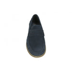 Front Men's Penny Loafer Navy: LC JONES