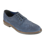 Front Men's Wingtip Brogues Navy: LC BALHAM