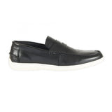 Front Classic Men's Lightweight Loafer Trainers Black: LC HAMILTON