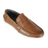 Front Classic Men's Lightweight Loafer Trainers Tan: LC HAMILTON