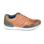 Front Casual Daily Men's Trainer Tan/Brown: LC OHIO