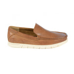 Front Men's Versatile Loafer Shoes Tan: LC DINO