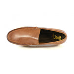 Front Men's Versatile Loafer Shoes Tan: LC DINO