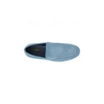 Azor Men's Suede Versatile Loafer Light Blue: LC SAVONA