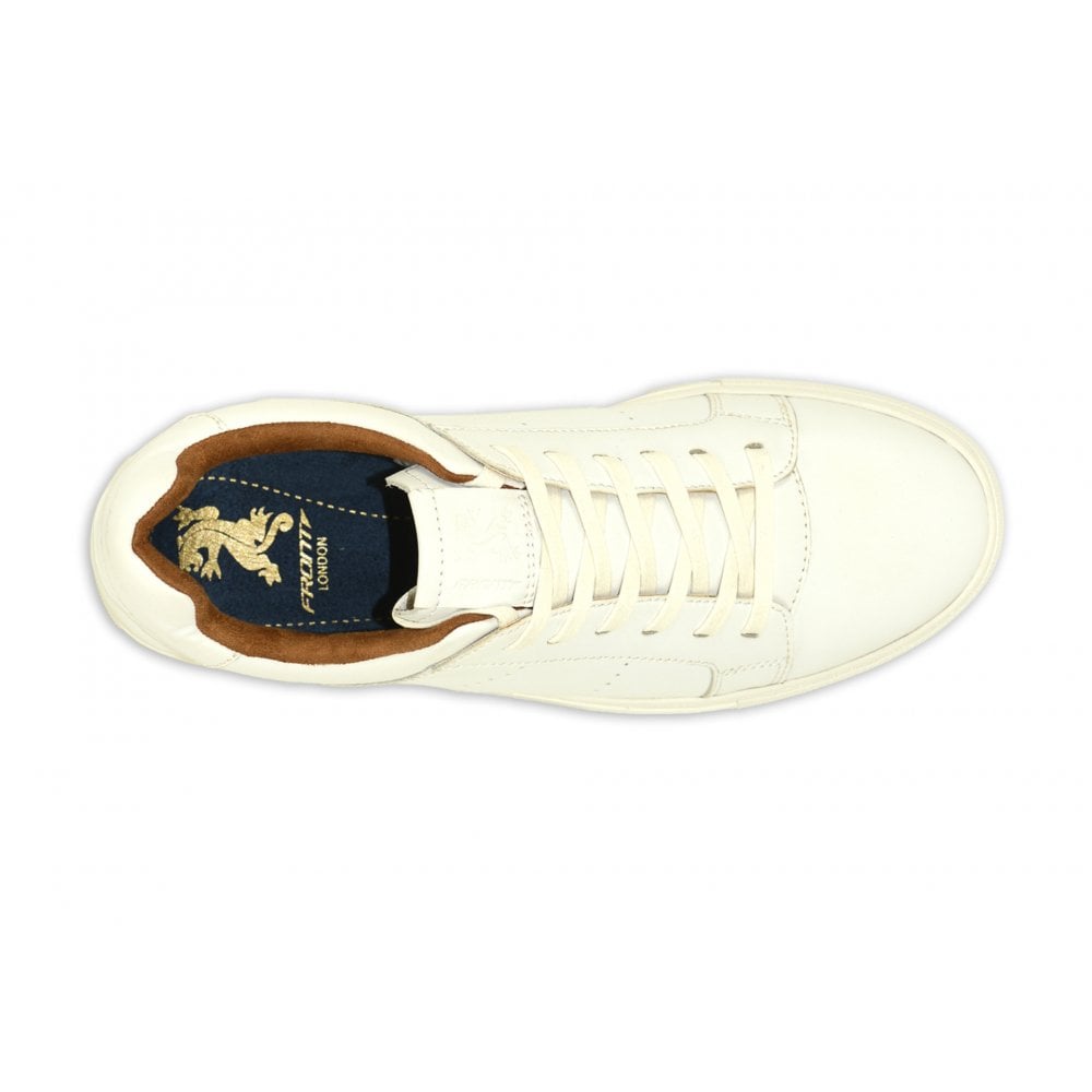 Front Men's Everyday Lace Trainers White: LC BRONX