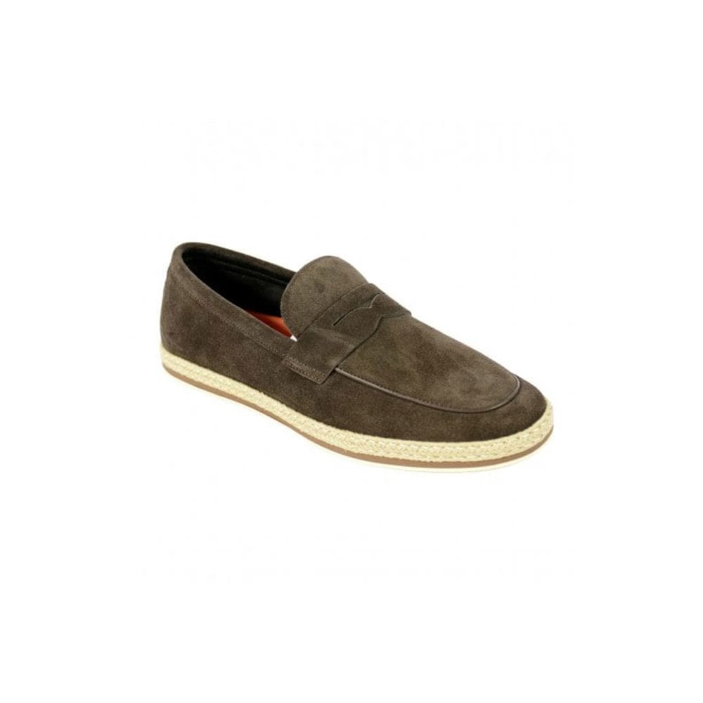 Azor Men's Slip-on Loafer Brown Suede: LC THEO