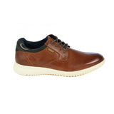Front Functional Men's Sleek Shoe Tan/Navy: LC GOMEZ