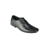 Front Men's Square Toe Derby Shoe Black: lc Snowden