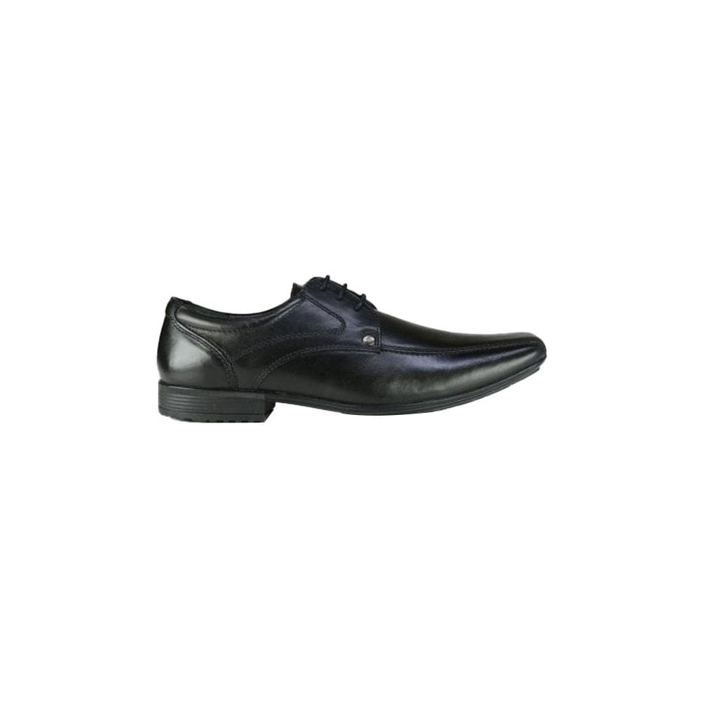 Front Men's Square Toe Derby Shoe Black: lc Snowden