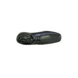 Front Men's Square Toe Derby Shoe Black: lc Snowden