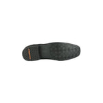 Front Men's Square Toe Derby Shoe Black: lc Snowden