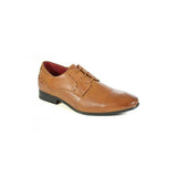 Front Men's Smart Plain Derby Shoe Tan: LC Rambla II