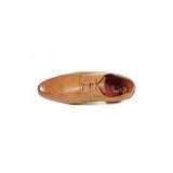 Front Men's Smart Plain Derby Shoe Tan: LC Rambla II