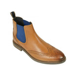 Front Men's Henderson Brogue Boots Tan: LC HENDERSON