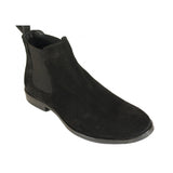 Front Men's Versatile Chelsea Boot Black: LC DOUGLAS