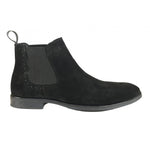 Front Men's Versatile Chelsea Boot Black: LC DOUGLAS