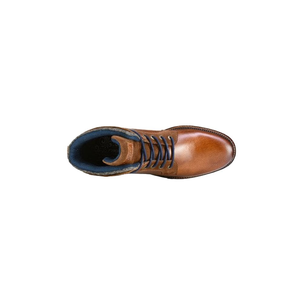Front Lace-up Mens Ankle Boots Tan: LC WATSON