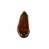Azor Classic Men's Leather Oxford Shoe Chestnut: LC STEFANO