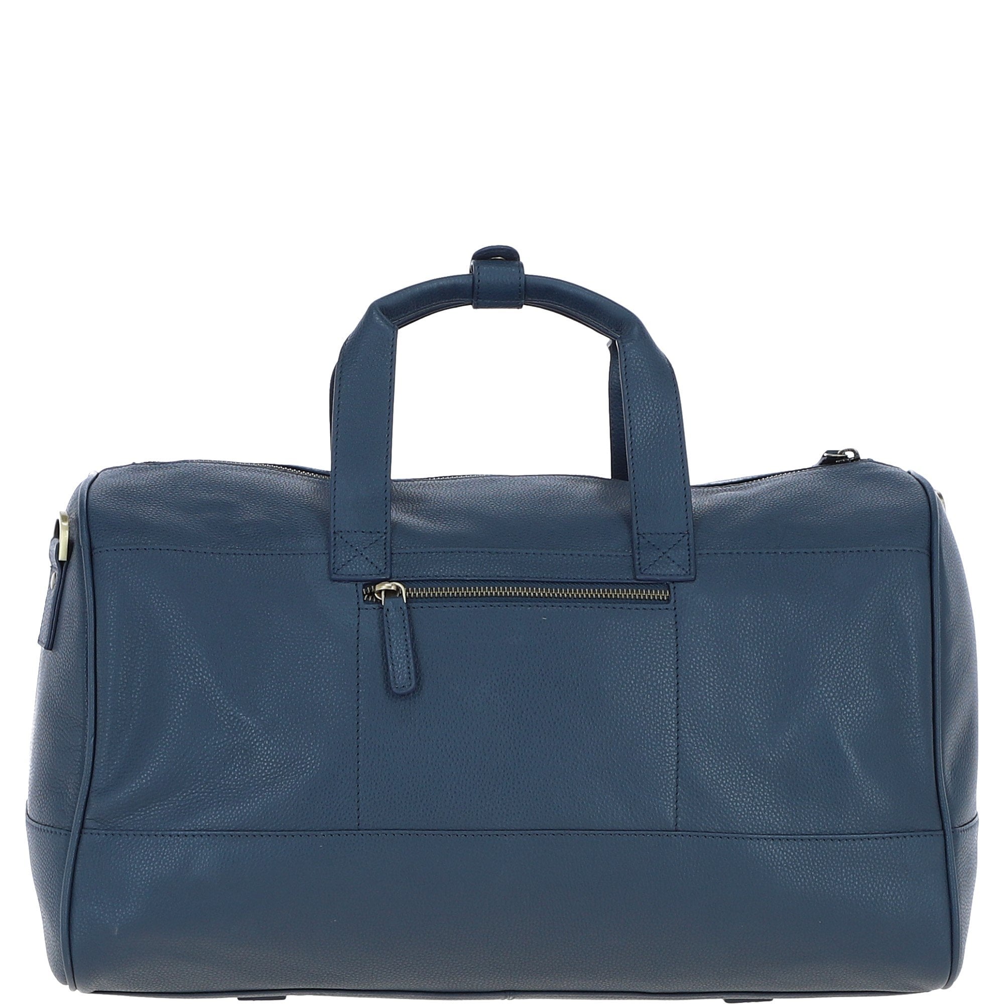 Gabicci Leather Holdall Navy: GB-64955