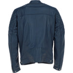 Ashwood Premium Leather Mens Vintage Biker Jacket Navy: AWM-N2