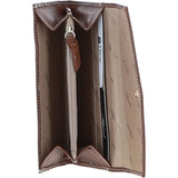 Ashwood Women's Leather Purse 2 Tone Tan: Ash-27