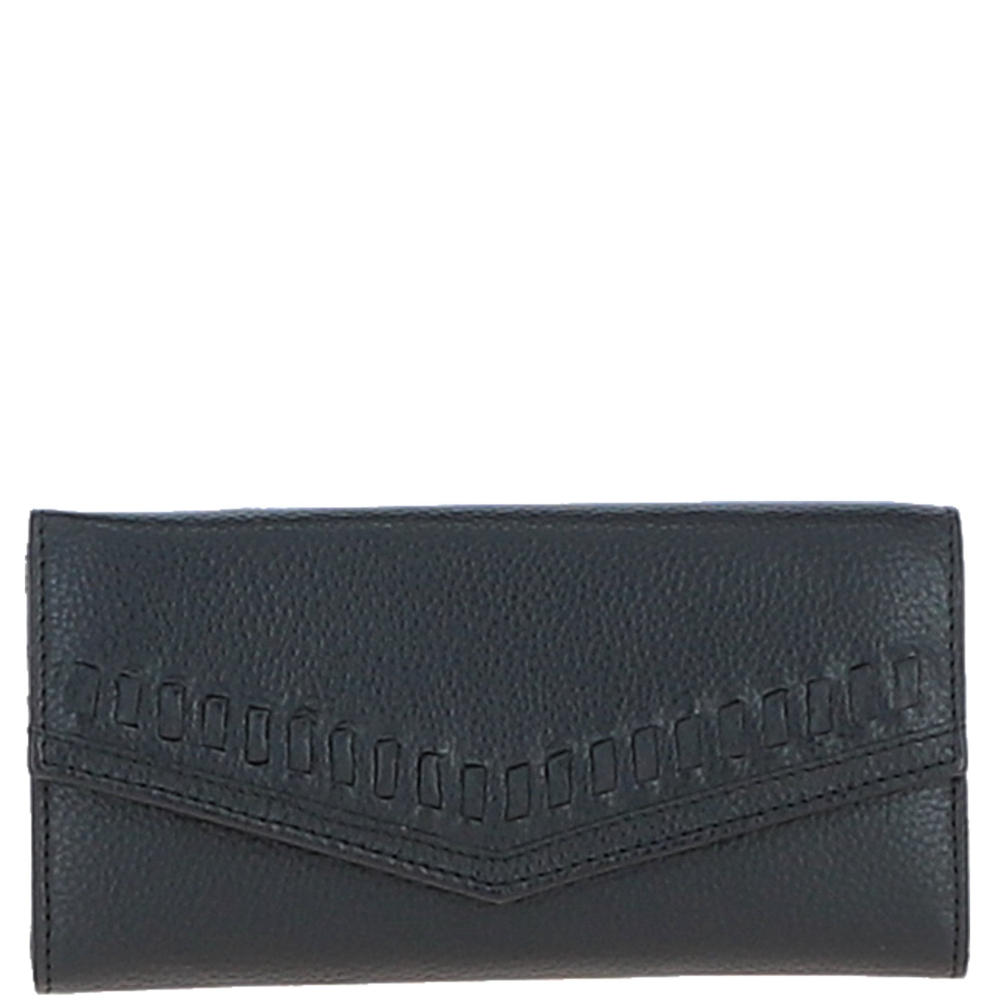 Ashwood Women's Leather Purse Black: Ash-27