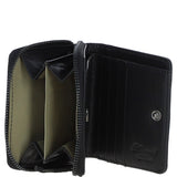 Ashwood Leather Multi Compartment Purse with Gift Box Black: P-60