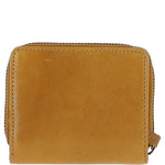 Ashwood Leather Multi Compartment Purse with Gift Box Mustard: P-60