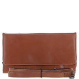 Ashwood Leather Detachable Strap Crossbody Clutch Purse Tan: P-64
