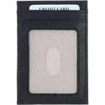 Ashwood Leather & Harris Tweed® Cloth Stylish Flat Card Holder Black/Watch: TW-52-03-BW