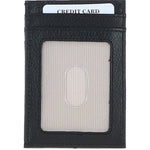Ashwood Leather & Harris Tweed® Cloth Stylish Flat Card Holder Black/Green/Red: TW-52-07-BR